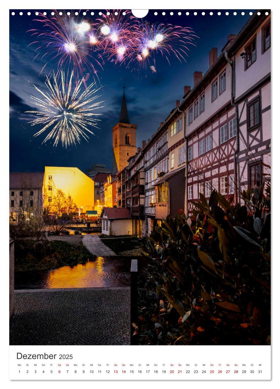 Bild: 9783457184295 | Erfurt - Die romantische Altstadt (Wandkalender 2025 DIN A3 hoch),...