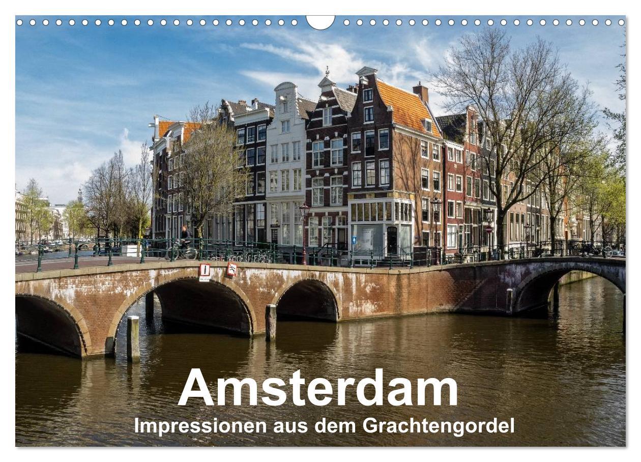 Cover: 9783435609918 | Amsterdam - Impressionen aus dem Grachtengordel (Wandkalender 2025...