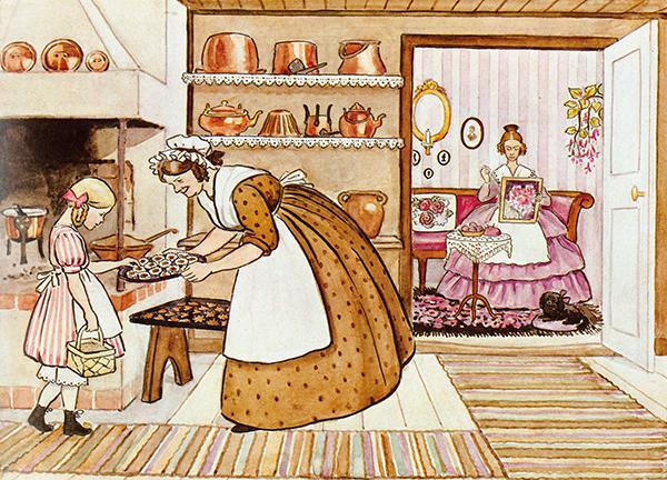 Bild: 9783825179113 | Tante Grün, Tante Braun und Tante Lila | Elsa Beskow | Taschenbuch