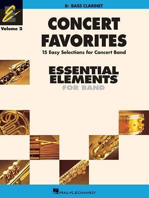 Cover: 9781423400783 | Concert Favorites Vol. 2 - Bass Clarinet: Essential Elements Band...