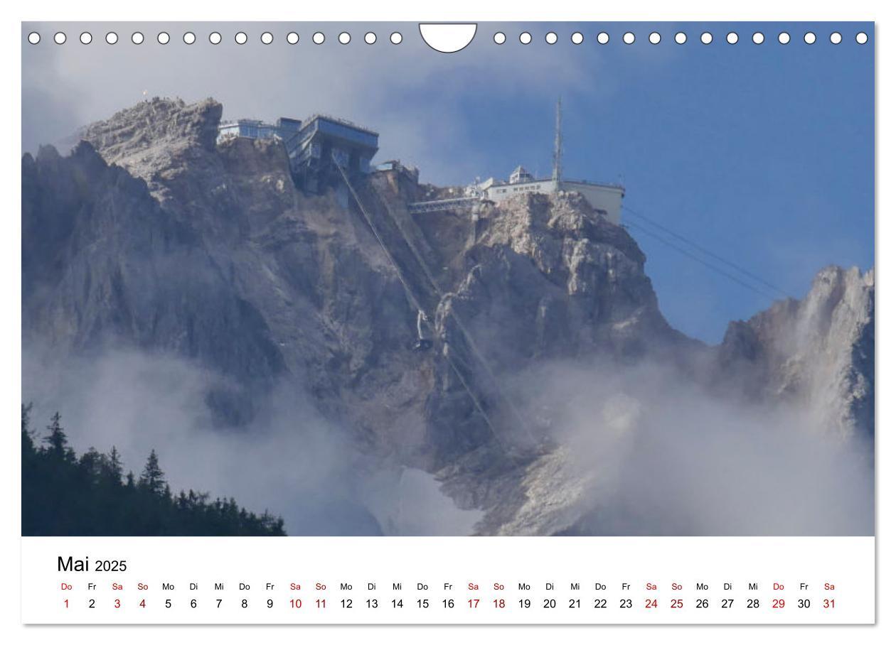 Bild: 9783435019649 | Das Zugspitzegebiet (Wandkalender 2025 DIN A4 quer), CALVENDO...