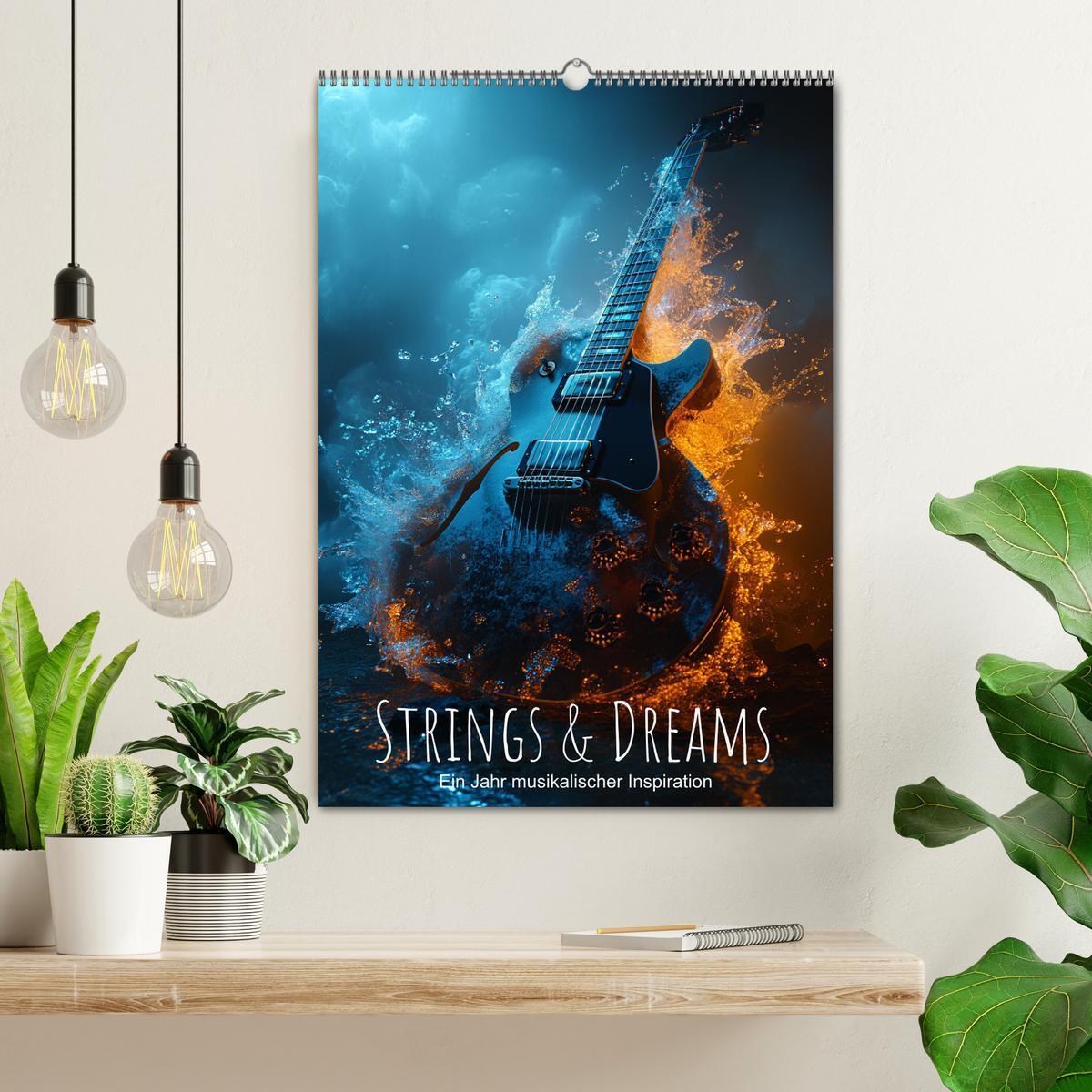 Bild: 9783383763762 | Strings &amp; Dreams: Ein Jahr musikalischer Inspiration (Wandkalender...