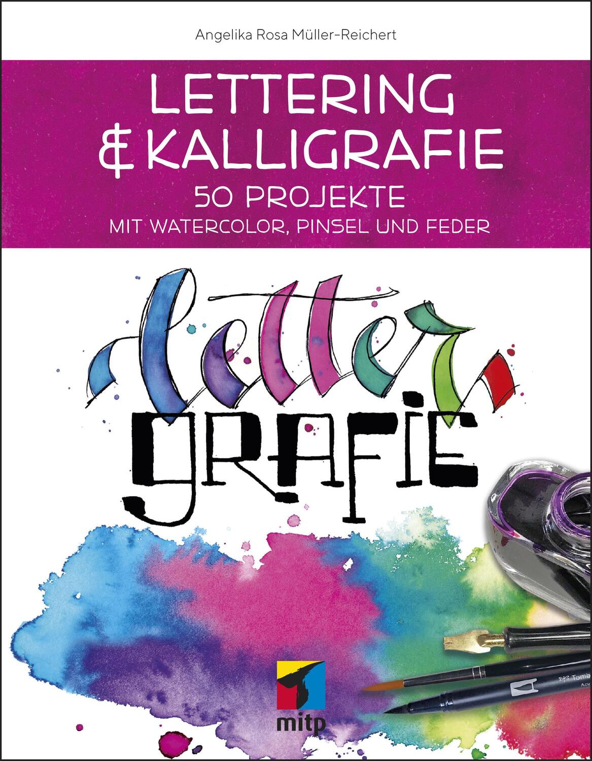 Cover: 9783747500217 | Lettering &amp; Kalligrafie: Lettergrafie | Angelika Müller-Reichert