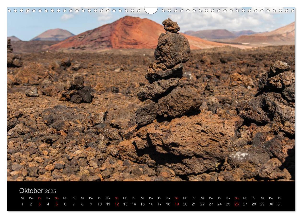 Bild: 9783435721221 | Unterwegs auf Lanzarote (Wandkalender 2025 DIN A3 quer), CALVENDO...