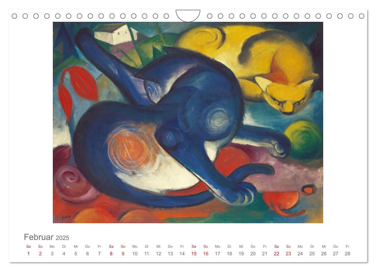 Bild: 9783435324965 | Franz Marc 2025 (Wandkalender 2025 DIN A4 quer), CALVENDO...