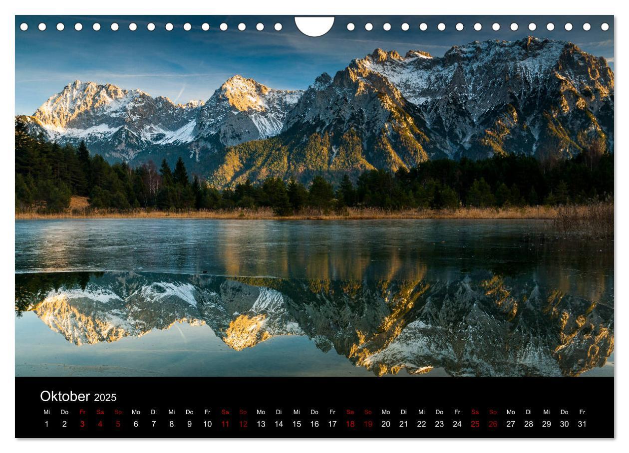 Bild: 9783435456048 | Bayerische Landschaften (Wandkalender 2025 DIN A4 quer), CALVENDO...