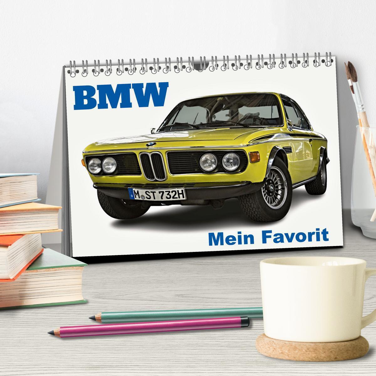 Bild: 9783383802379 | BMW Mein Favorit (Tischkalender 2025 DIN A5 quer), CALVENDO...