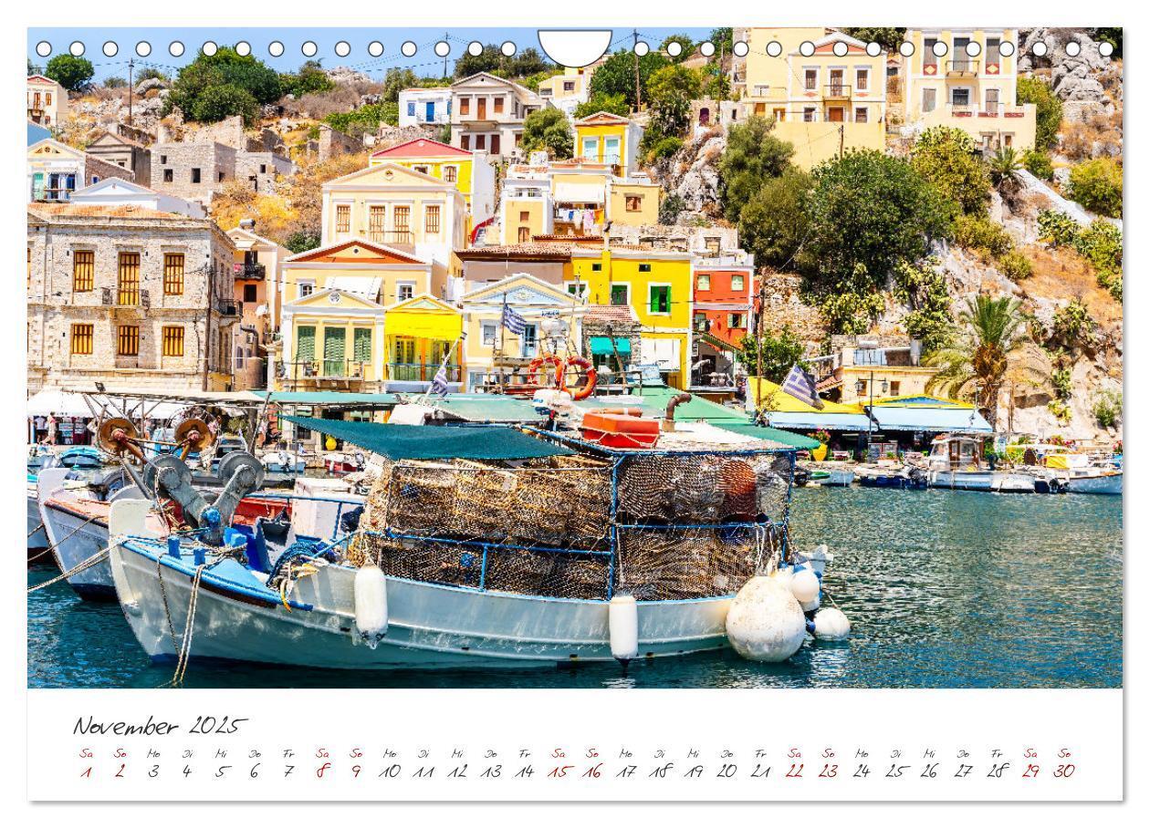 Bild: 9783435031375 | Das bezaubernde Symi (Wandkalender 2025 DIN A4 quer), CALVENDO...