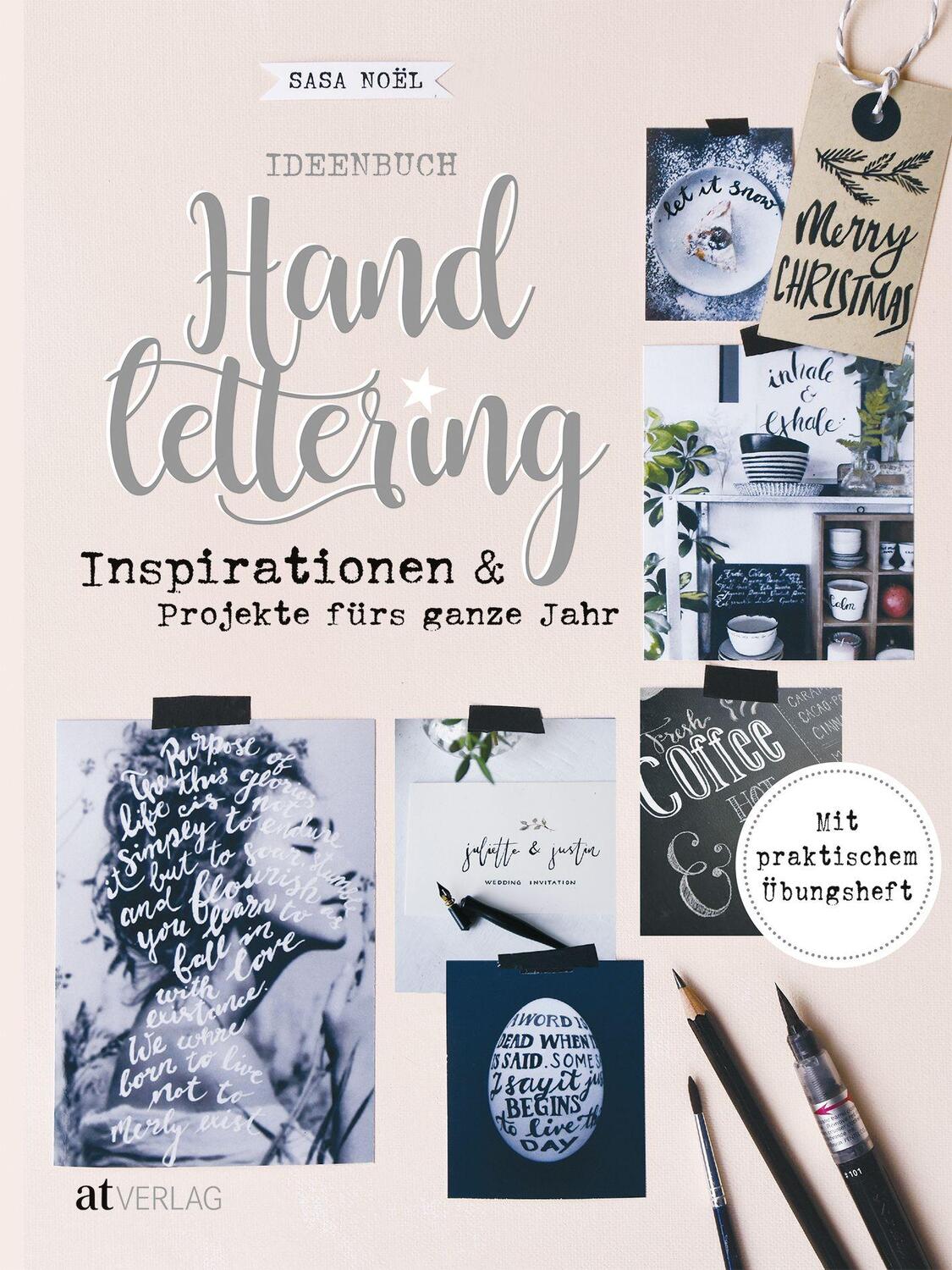 Cover: 9783038000631 | Ideenbuch Handlettering | Sasa Noël | Buch | Deutsch | 2018