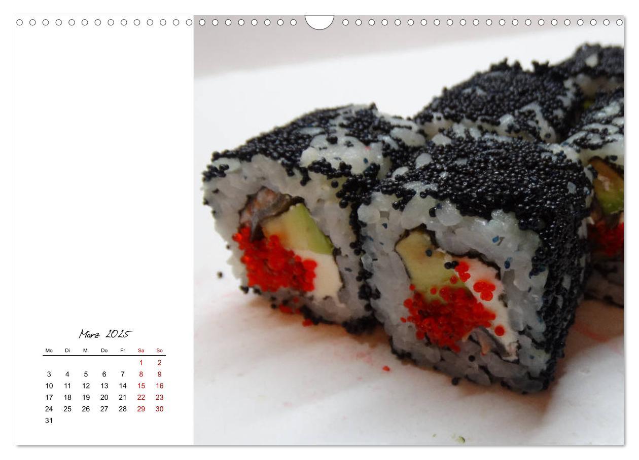 Bild: 9783435337873 | Sashimi und Sushi. Japans Köstlichkeiten (Wandkalender 2025 DIN A3...