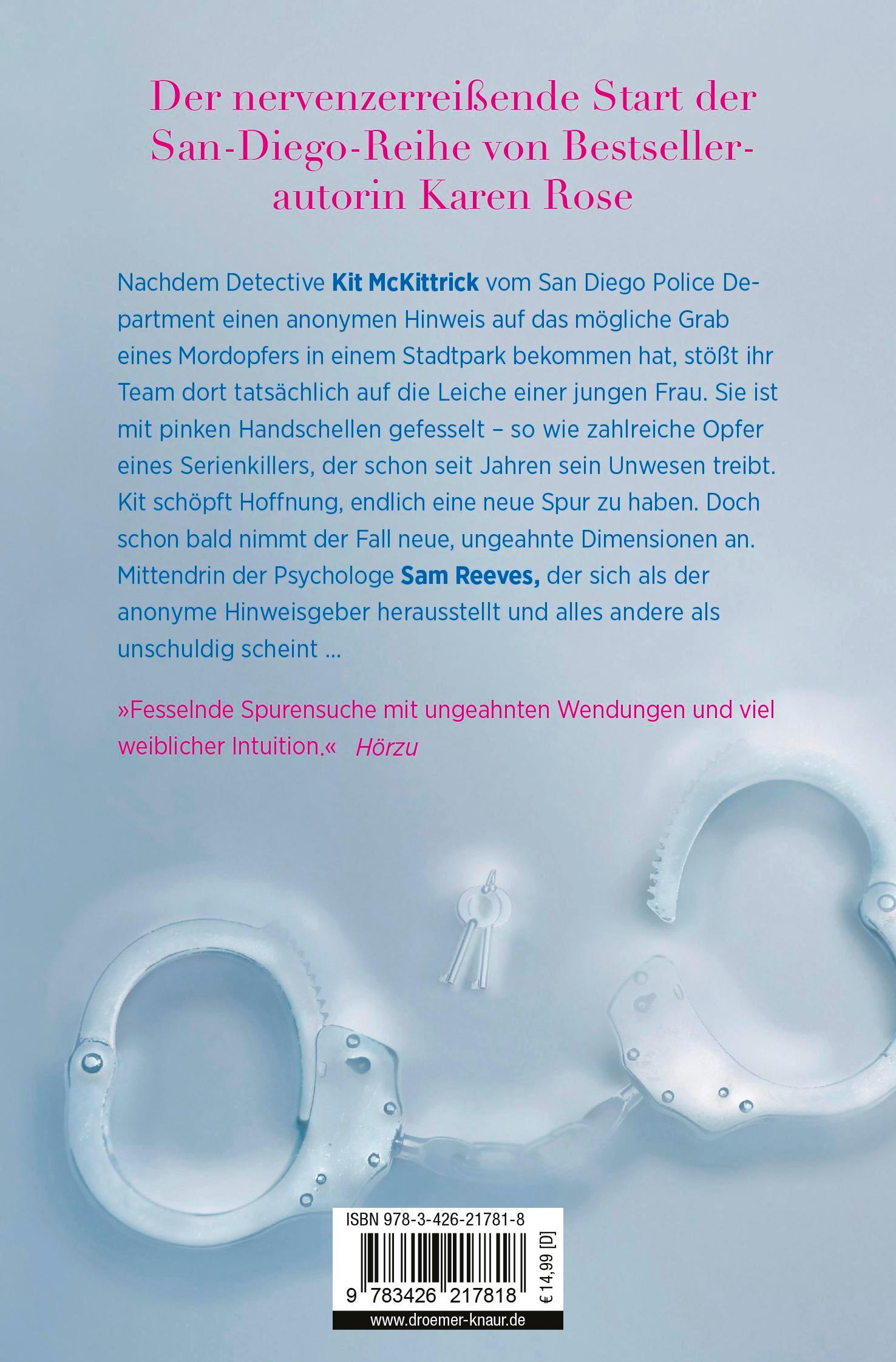 Rückseite: 9783426217818 | Kaltblütige Lügen | Karen Rose | Taschenbuch | 544 S. | Deutsch | 2024