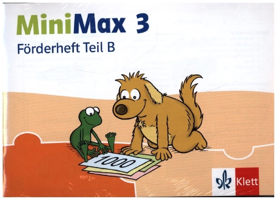 Cover: 9783122807023 | MiniMax 3 | Förderheft (Teil A und Teil B) Klasse 3 | Broschüre | 2022