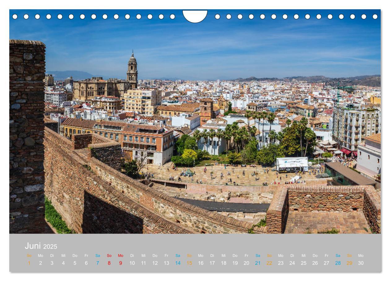 Bild: 9783435231492 | Malaga - andalusische Mittelmeerküste (Wandkalender 2025 DIN A4...