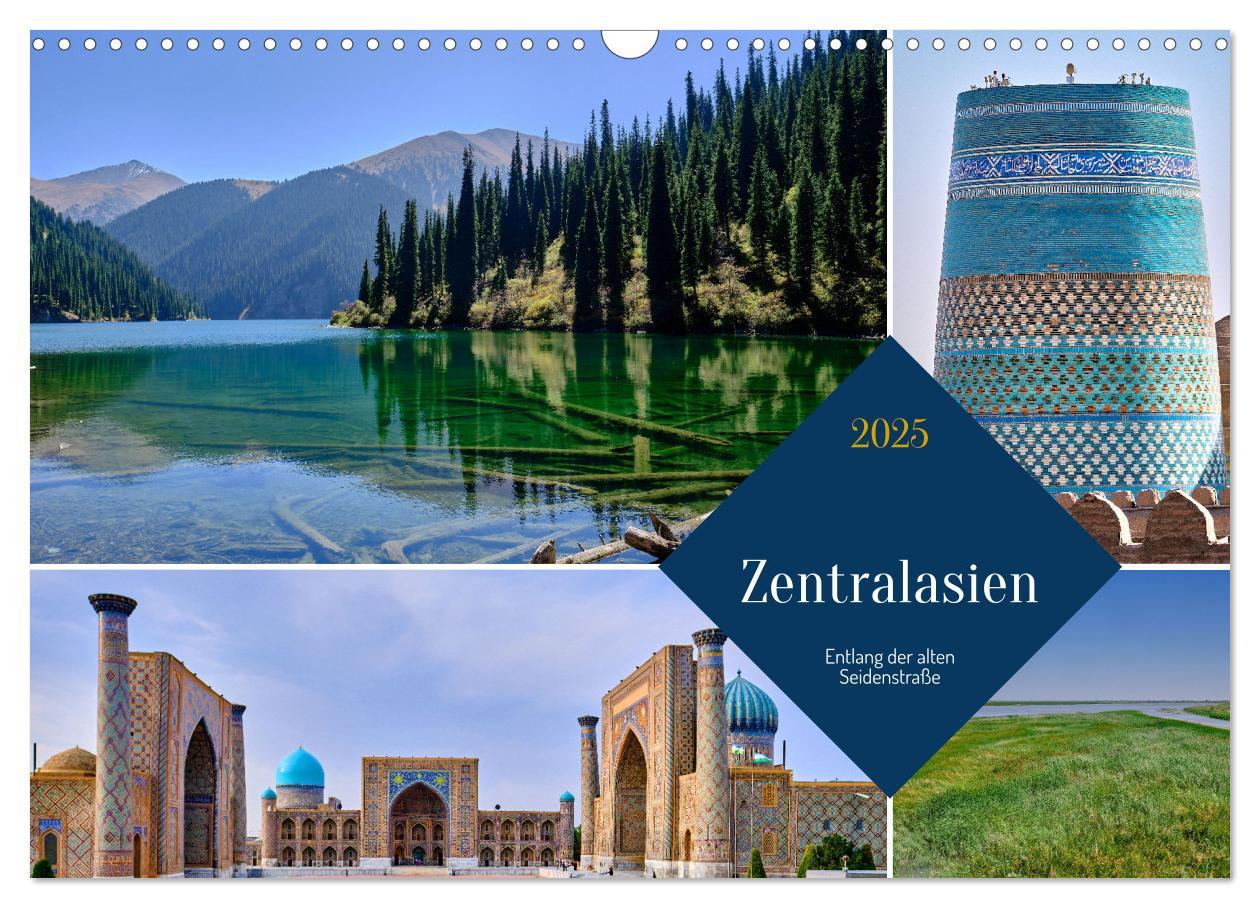 Cover: 9783435014910 | Zentralasien - Entlang der alten Seidenstraße (Wandkalender 2025...