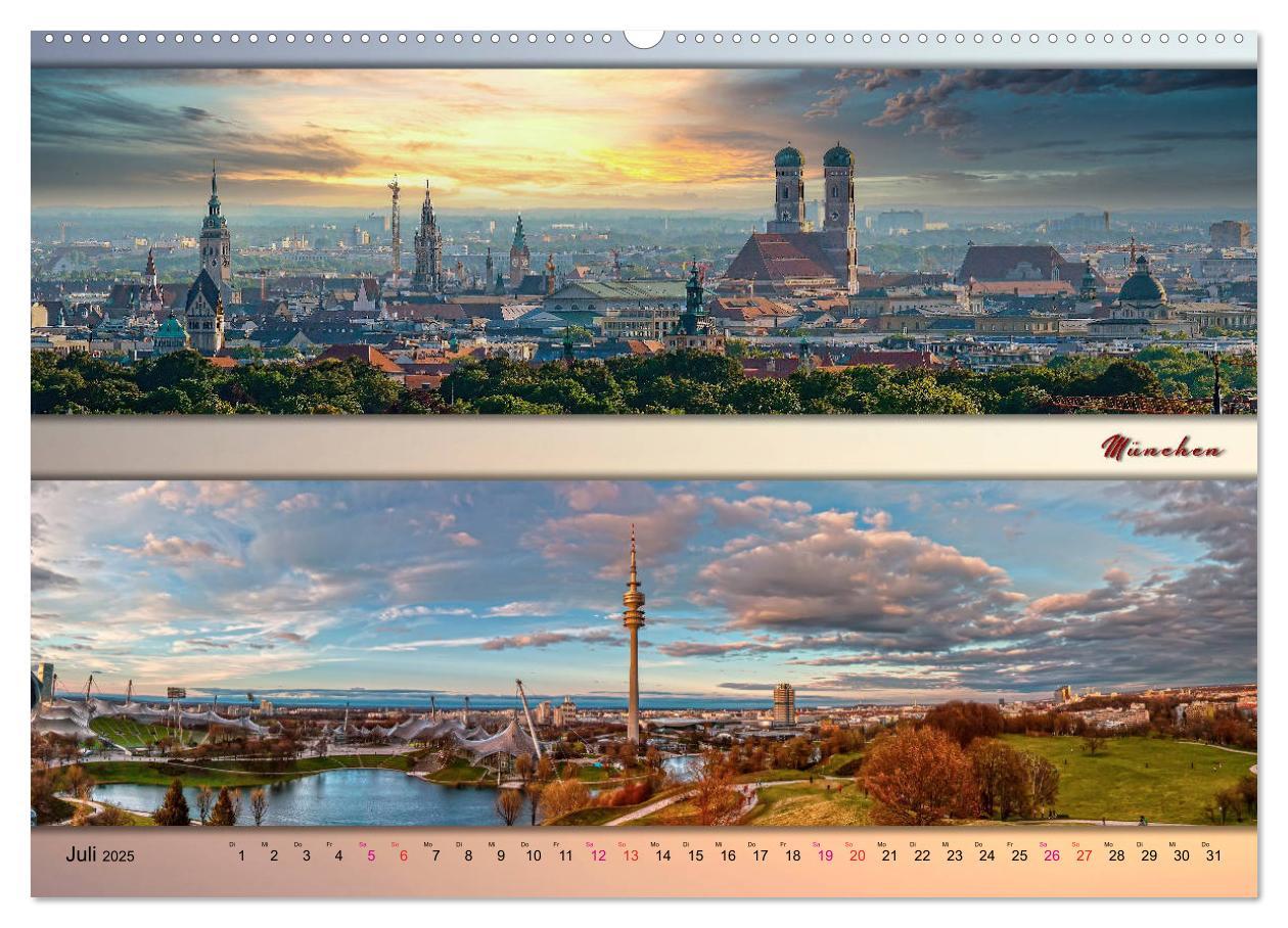 Bild: 9783435133697 | Faszinierende Städte in Deutschland - Panoramen (Wandkalender 2025...