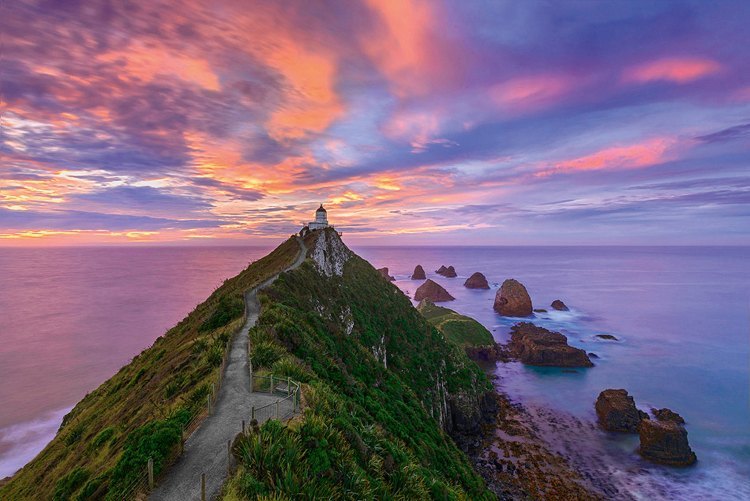 Cover: 4001504593483 | Nugget Point Lighthouse, The Catlins, South Island - New Zealand...