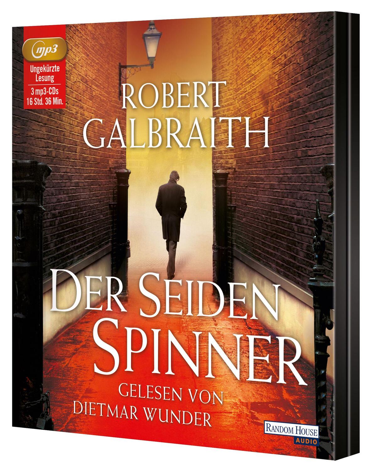 Bild: 9783837128611 | Der Seidenspinner | Robert Galbraith | MP3 | Die Cormoran-Strike-Reihe