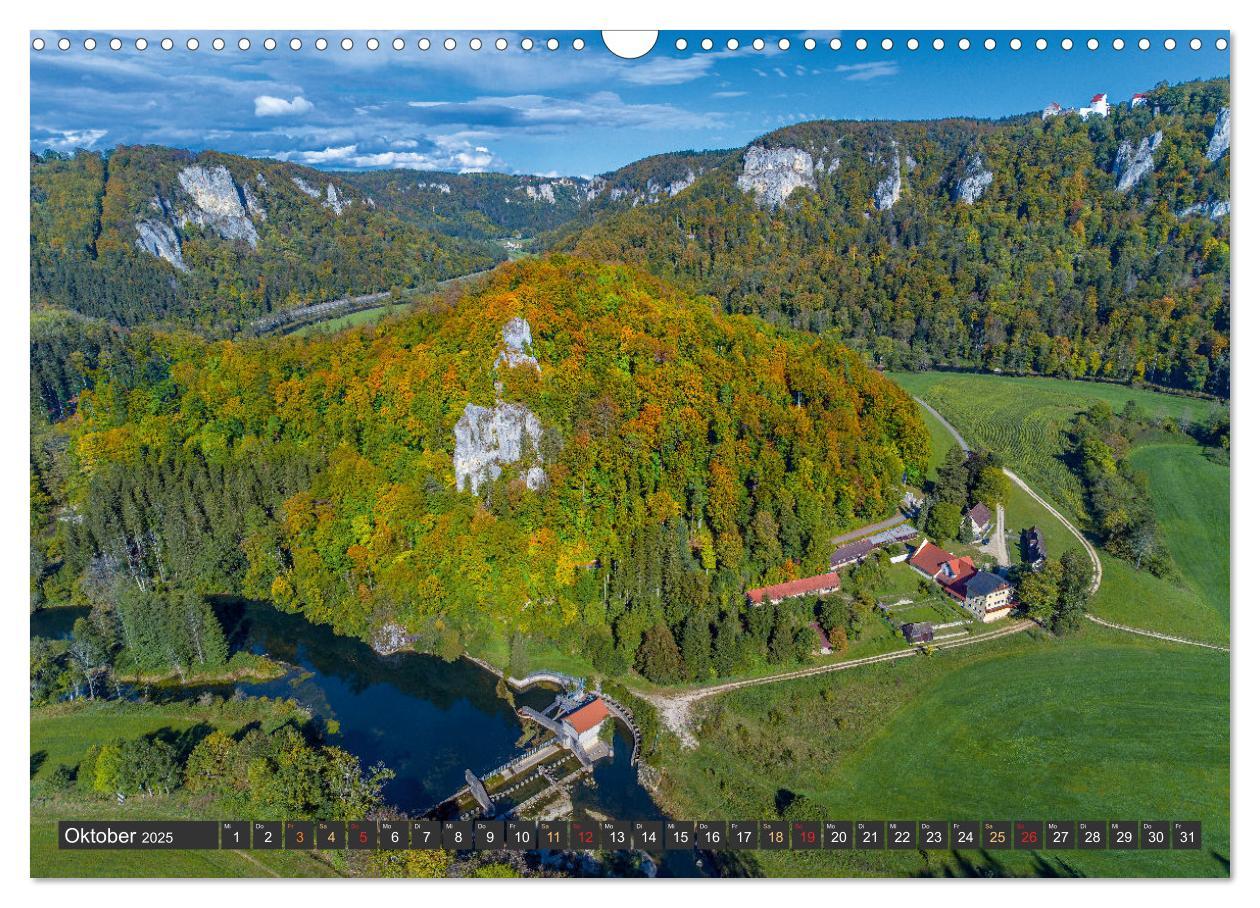 Bild: 9783383895289 | Große Landschaft Obere Donau (Wandkalender 2025 DIN A3 quer),...