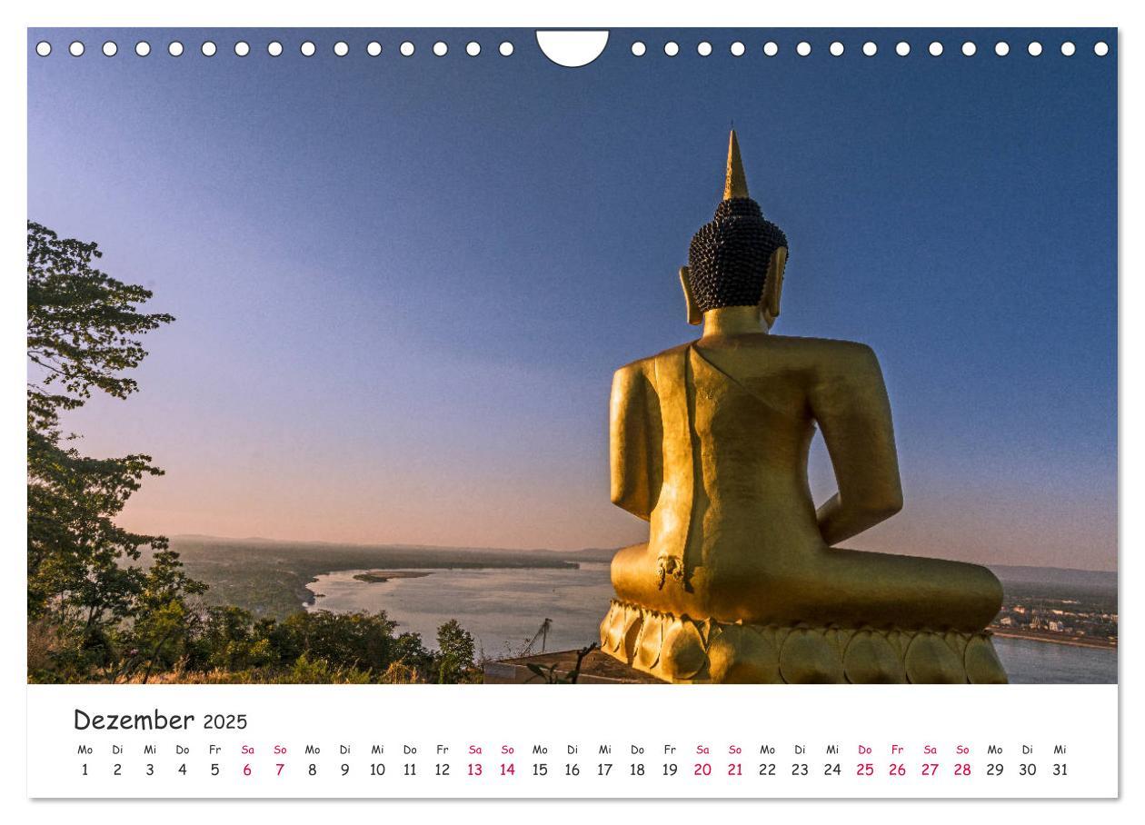 Bild: 9783435140213 | Laos - Im Herzen Indochinas (Wandkalender 2025 DIN A4 quer),...