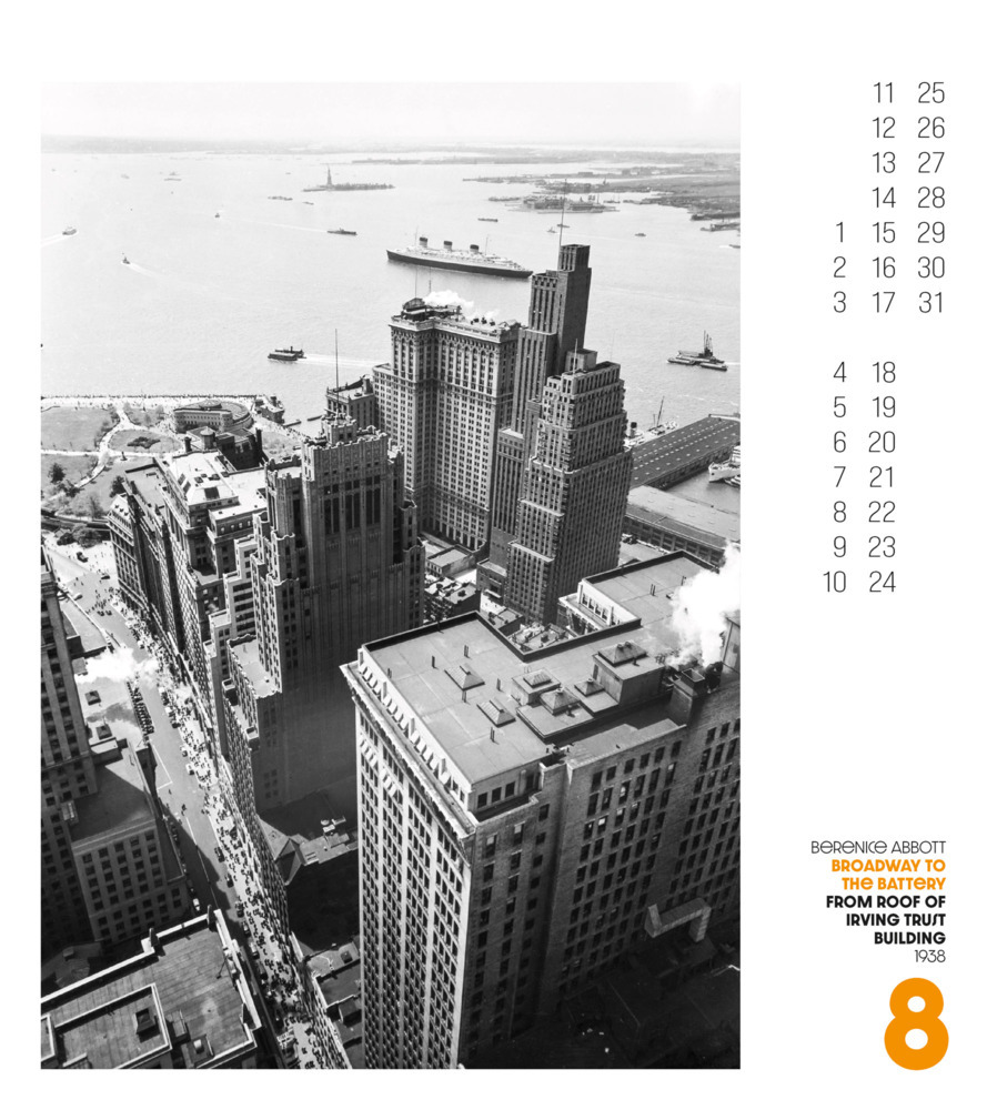 Bild: 9783838425078 | Changing New York Kalender 2025 | Berenice Abbott (u. a.) | Kalender