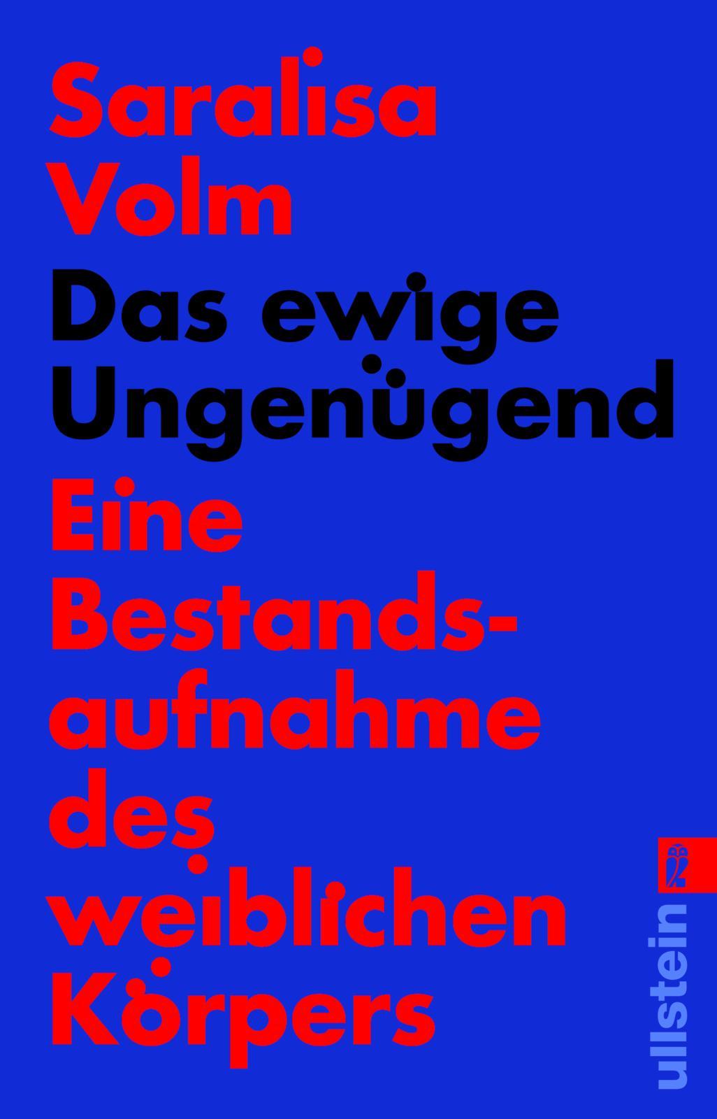 Cover: 9783548069852 | Das ewige Ungenügend | Saralisa Volm | Taschenbuch | 272 S. | Deutsch