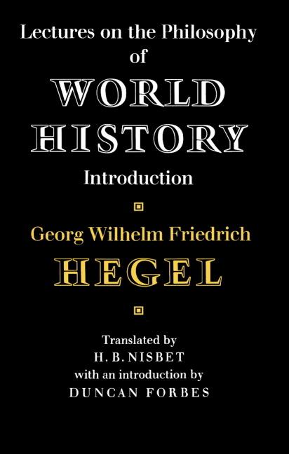 Cover: 9780521281454 | Lectures on the Philosophy of World History | Hegel (u. a.) | Buch