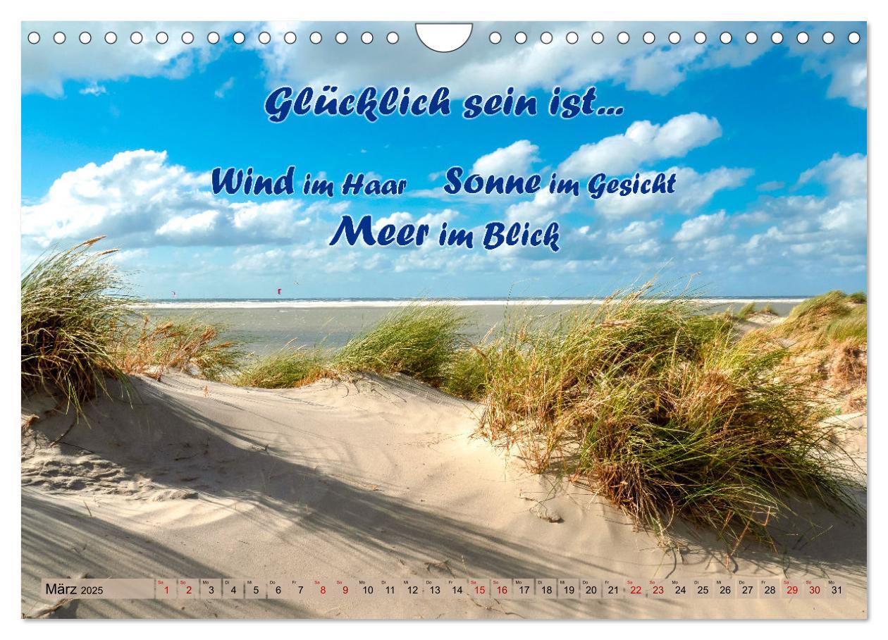 Bild: 9783435053711 | Sehnsucht zum Meer (Wandkalender 2025 DIN A4 quer), CALVENDO...