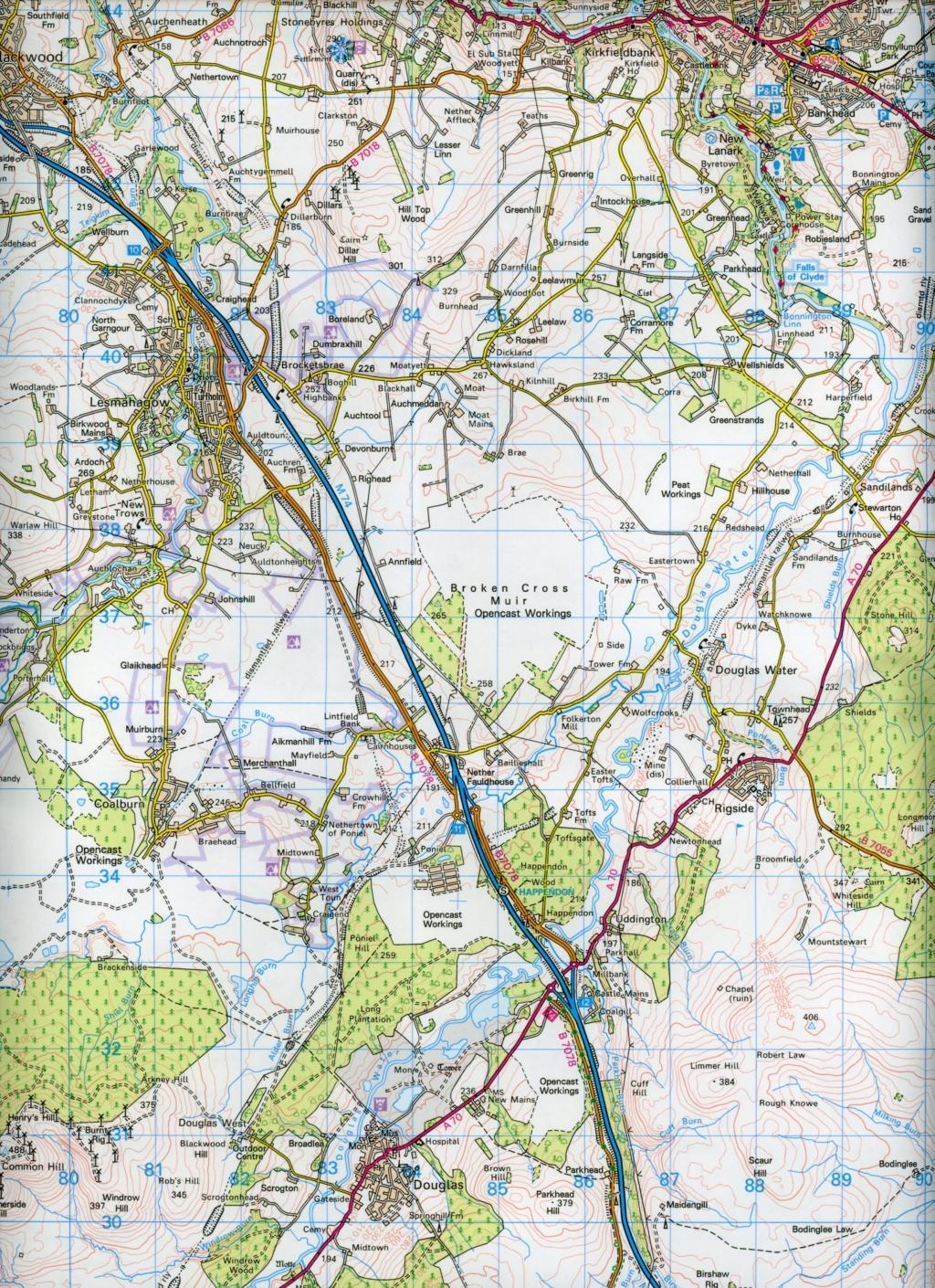 Bild: 9780319261699 | Lanark &amp; Upper Nithsdale | Ordnance Survey | (Land-)Karte | Englisch