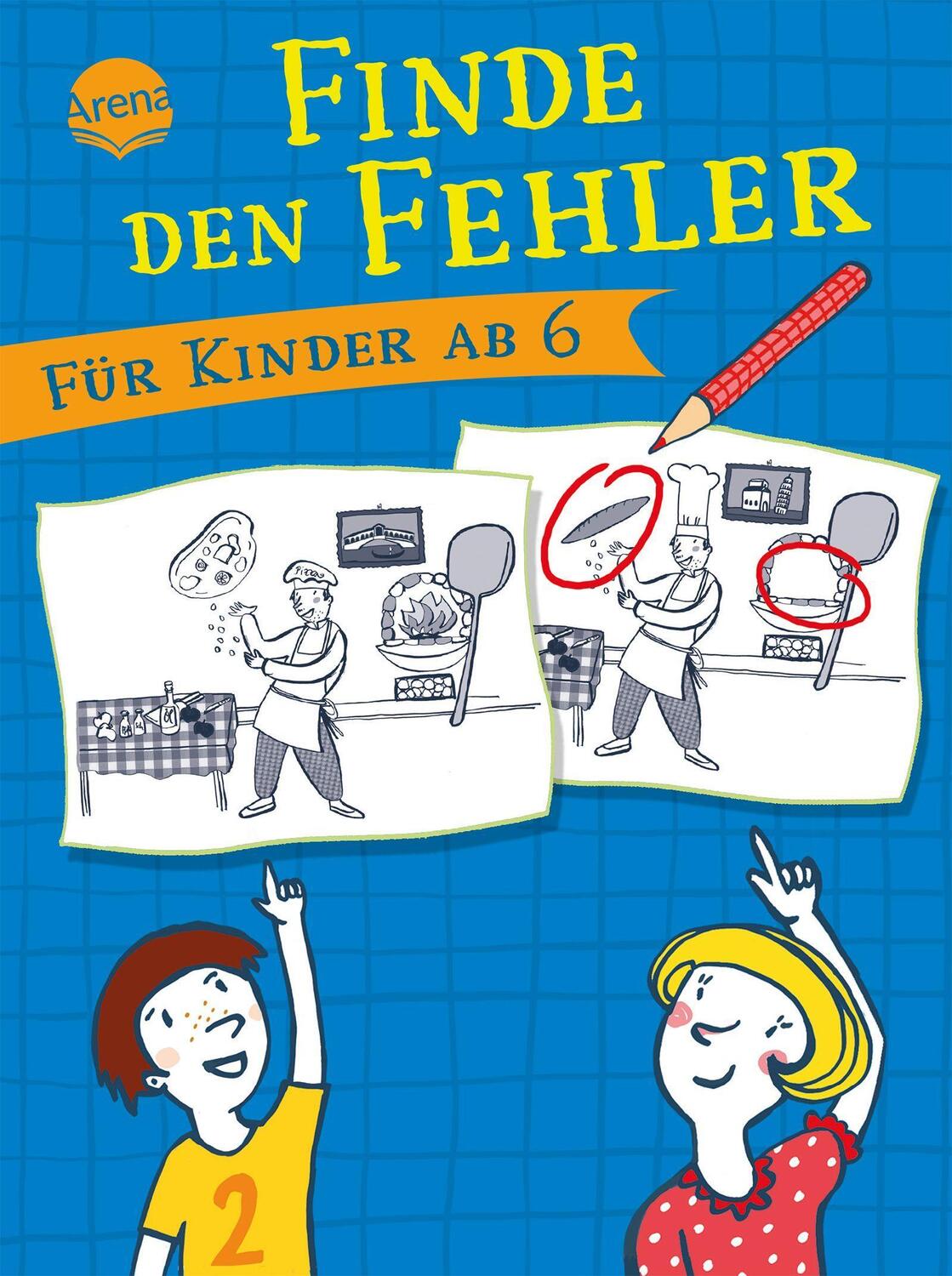 Cover: 9783401717425 | Finde den Fehler. Für Kinder ab 6 | Yayo Kawamura | Taschenbuch | 2022