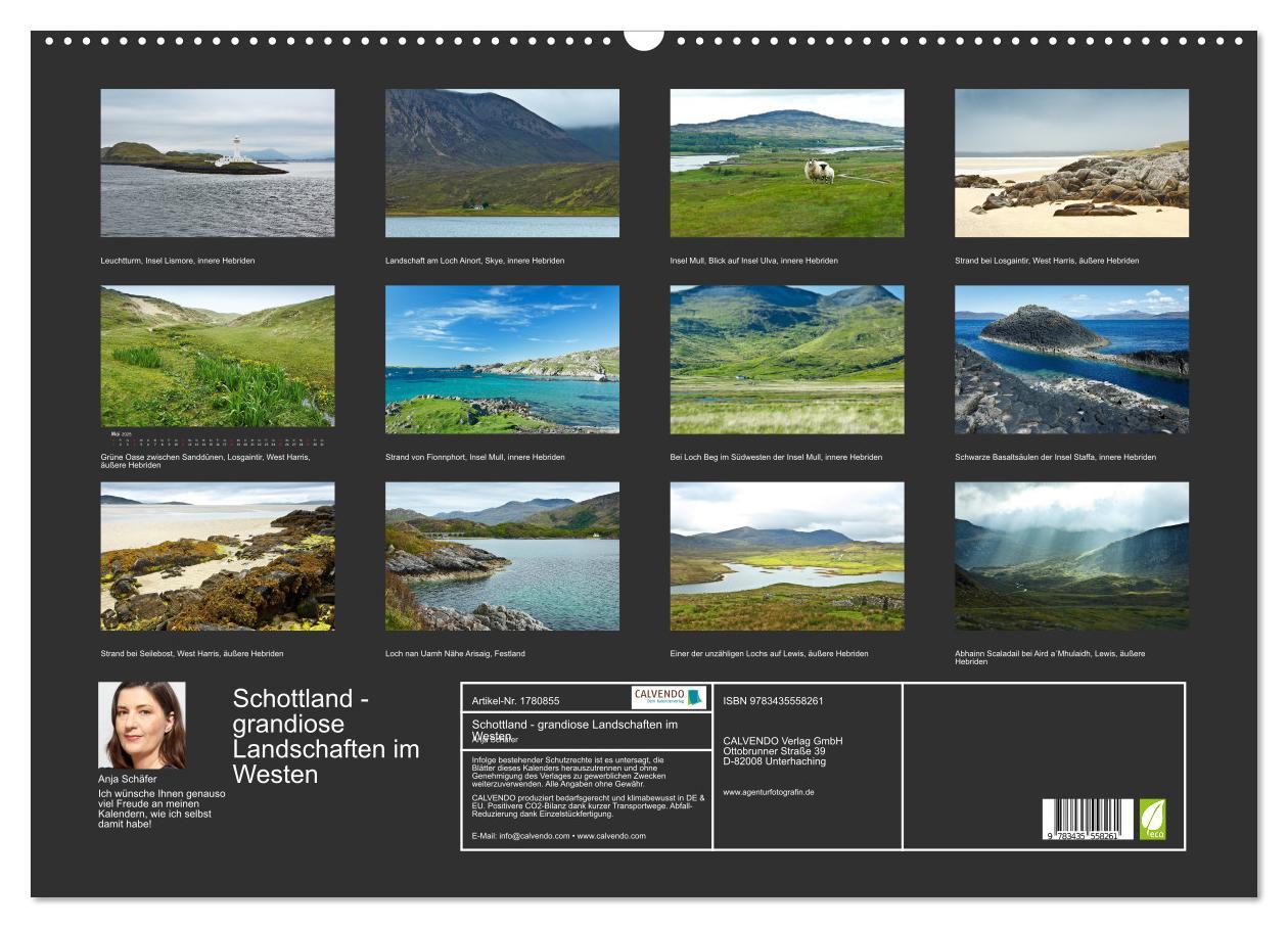 Bild: 9783435558261 | Schottland - grandiose Landschaften im Westen (Wandkalender 2025...