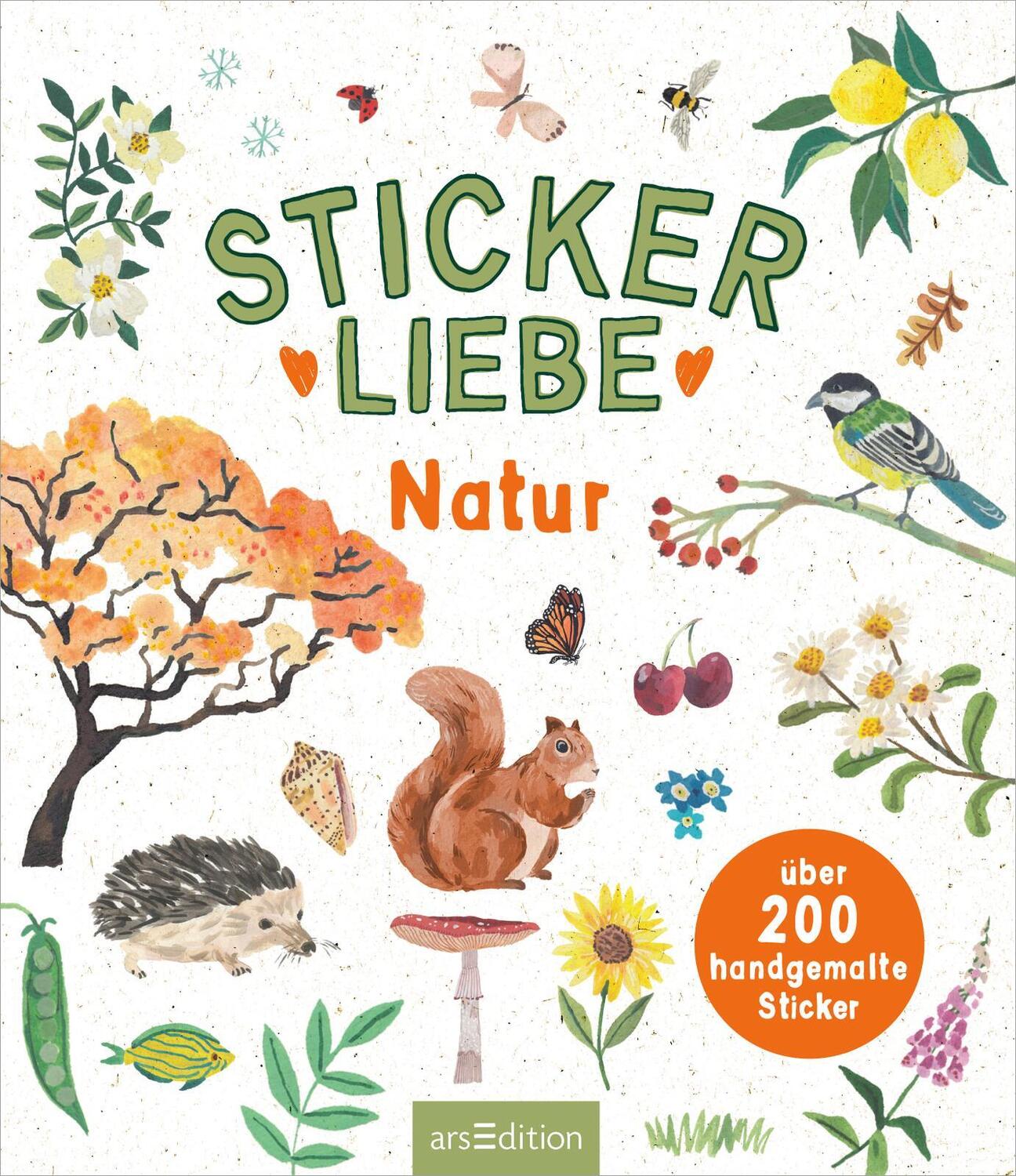 Bild: 4014489131229 | Stickerliebe - Natur | Über 200 handgemalte Sticker | Sofroniou | 2023