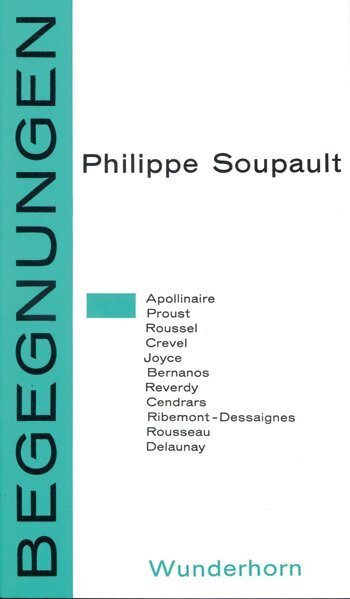 Cover: 9783884230404 | Begegnungen | Philippe Soupault | Taschenbuch | Deutsch | 1986