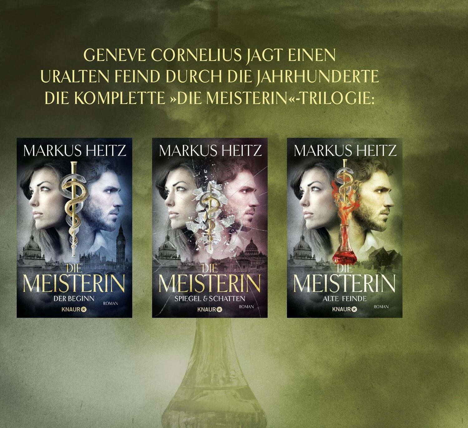 Bild: 9783426227152 | Die Meisterin: Alte Feinde | Roman | Markus Heitz | Taschenbuch | 2021