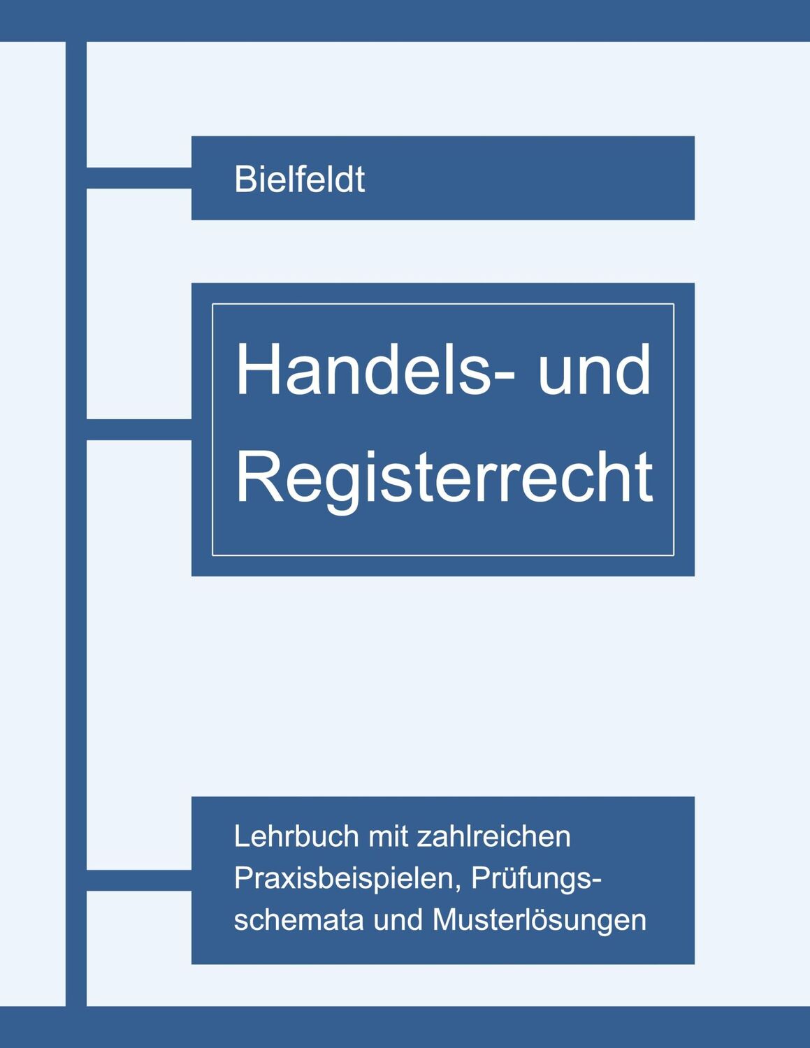 Cover: 9783751930239 | Handels- und Registerrecht | Sven Bielfeldt | Taschenbuch | Paperback