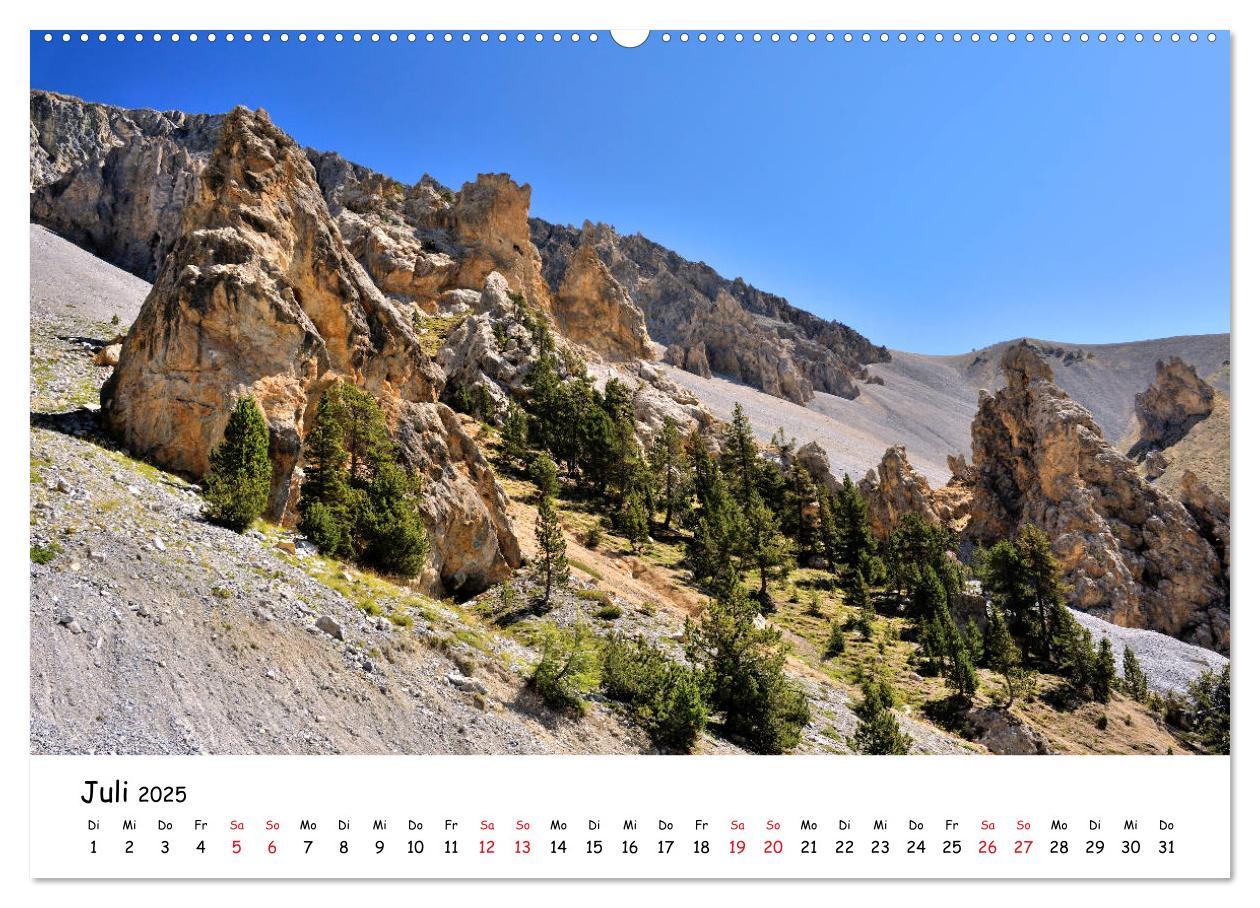 Bild: 9783435442485 | Französische Alpen - Route des Grandes Alpes (Wandkalender 2025 DIN...