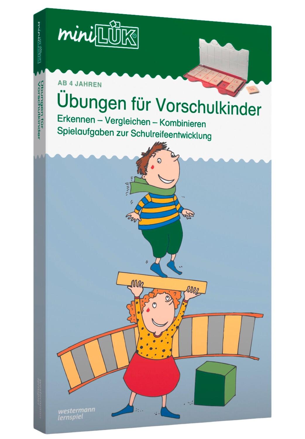 Cover: 9783894141059 | miniLÜK-Set Übungen für Vorschulkinder | Spiel | mini LÜK-Sets | SET