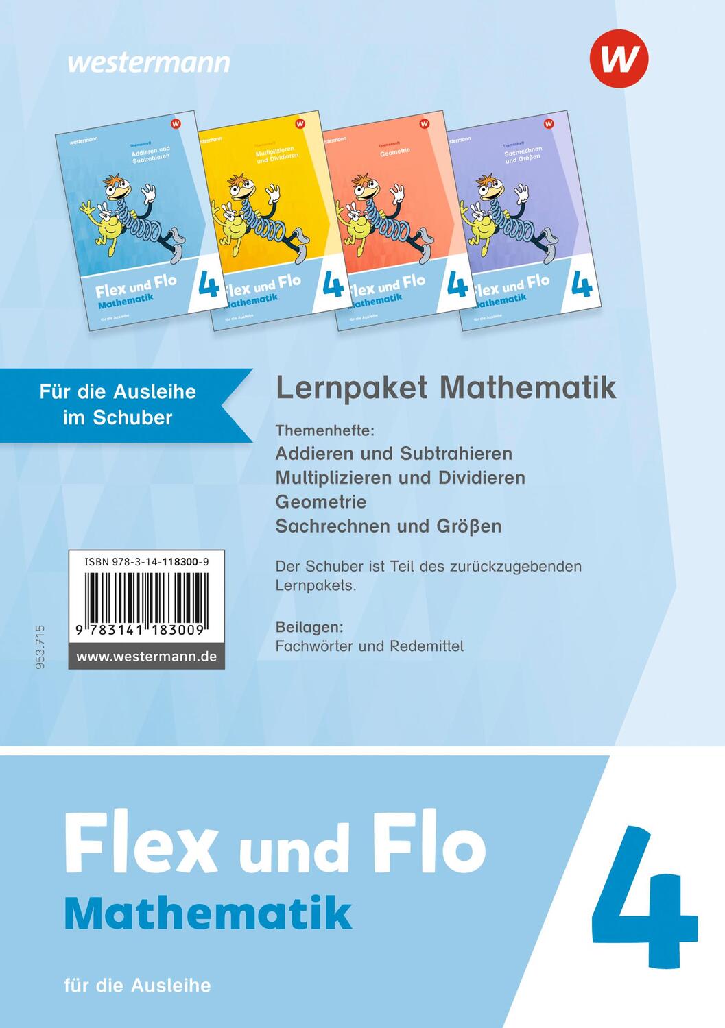 Cover: 9783141183009 | Flex und Flo 4. Themenhefte Paket: Für die Ausleihe. Für...