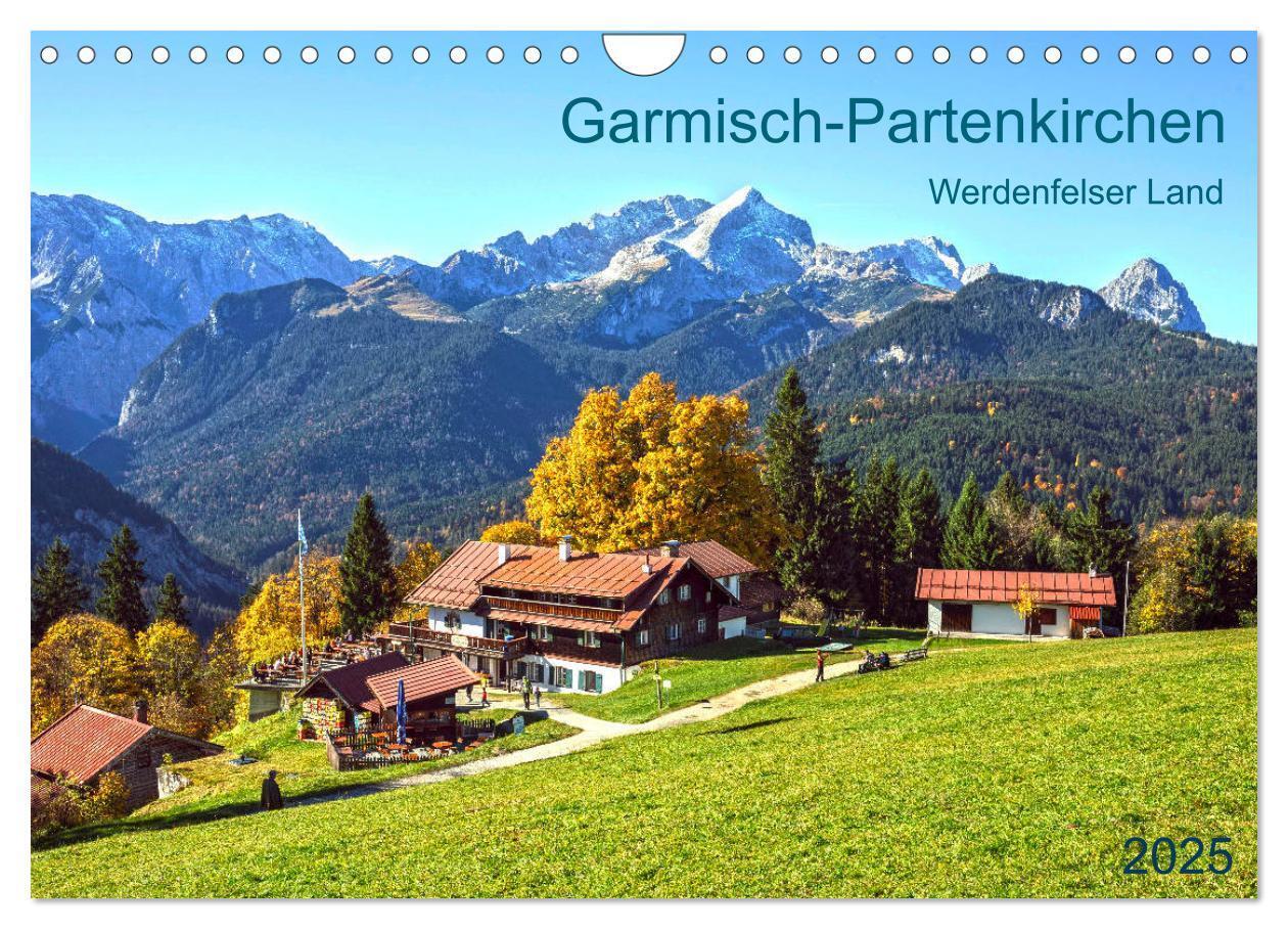 Cover: 9783435191703 | Garmisch-Partenkirchen Werdenfelser Land (Wandkalender 2025 DIN A4...