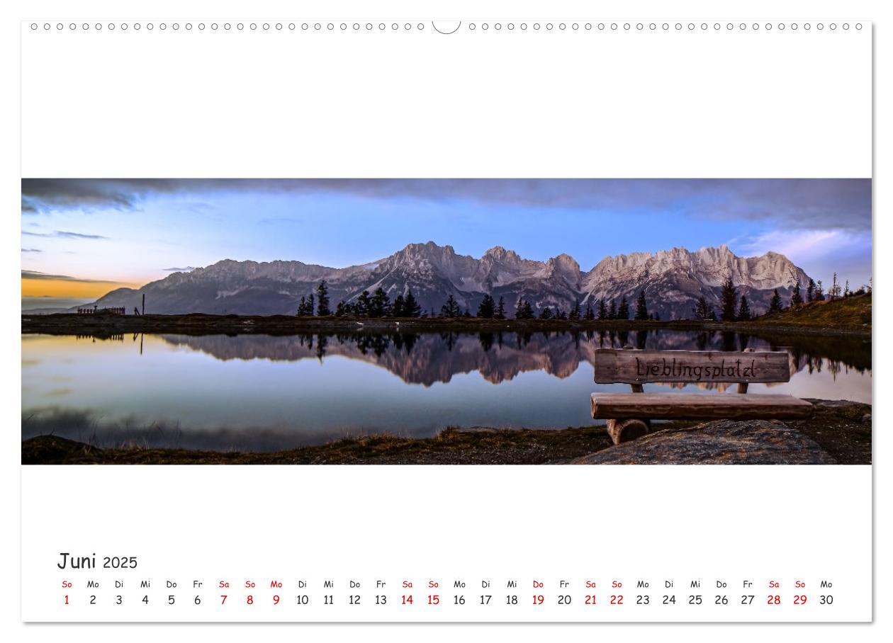 Bild: 9783383983467 | Wilder Kaiser Panorama 2025 (hochwertiger Premium Wandkalender 2025...