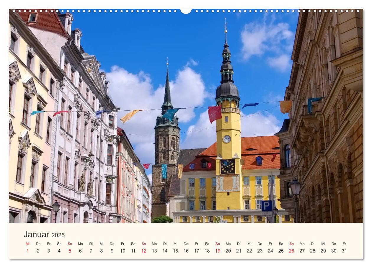 Bild: 9783435407132 | Bautzen - Perle der Oberlausitz (Wandkalender 2025 DIN A2 quer),...