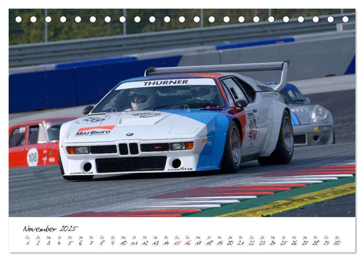 Bild: 9783435010769 | BMW M1 Procar (Tischkalender 2025 DIN A5 quer), CALVENDO...