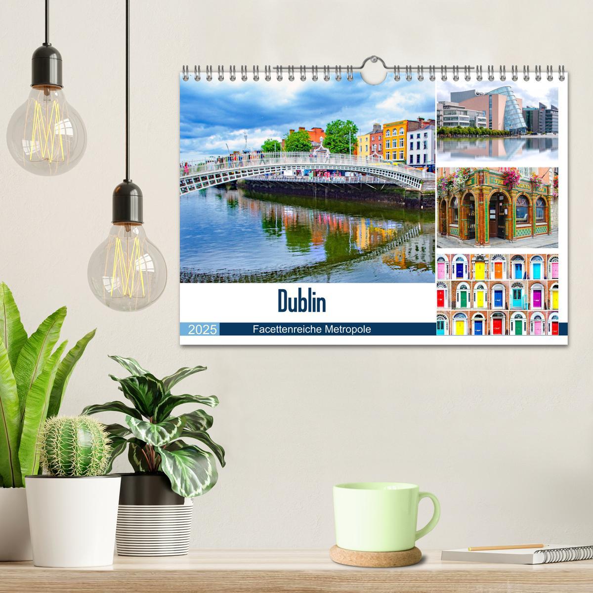 Bild: 9783435291557 | Dublin - Facettenreiche Metropole (Wandkalender 2025 DIN A4 quer),...