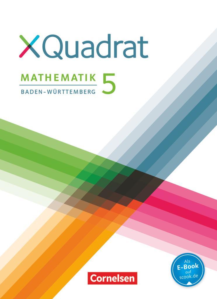 Cover: 9783060048694 | XQuadrat 5. Schuljahr. Schülerbuch Baden-Württemberg | Caroline Weber