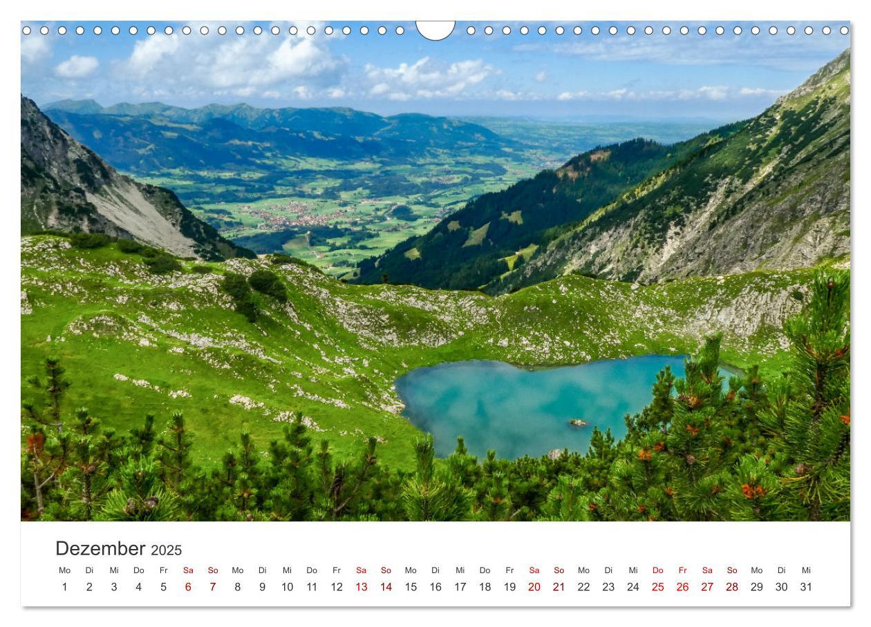 Bild: 9783435016235 | Oberstdorf - Bergparadies in den Alpen (Wandkalender 2025 DIN A3...