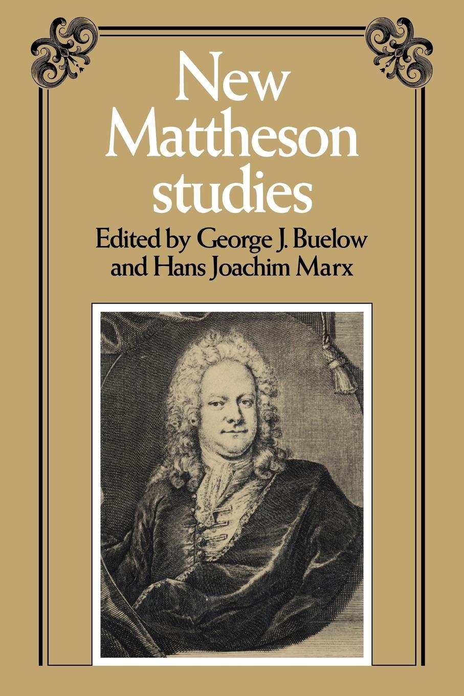 Cover: 9780521033312 | New Mattheson Studies | Hans Joachim Marx | Taschenbuch | Paperback