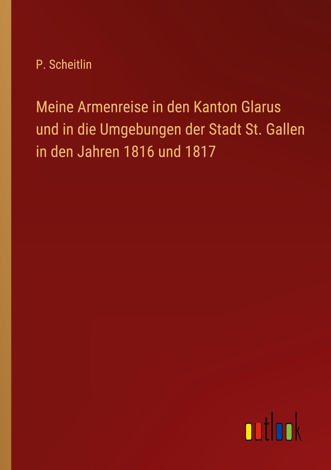 Cover: 9783368605568 | Meine Armenreise in den Kanton Glarus und in die Umgebungen der...