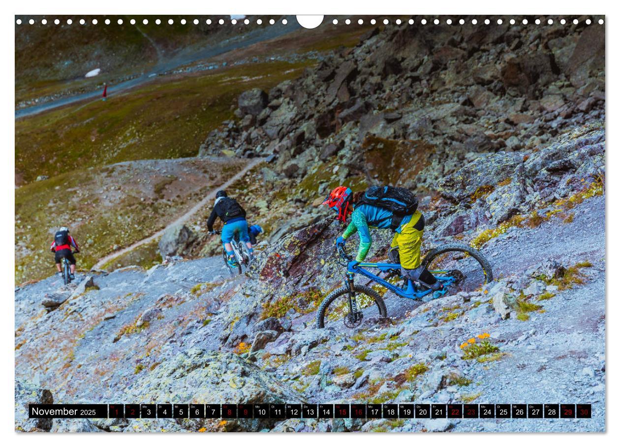 Bild: 9783435433728 | Downhill Action (Wandkalender 2025 DIN A3 quer), CALVENDO...