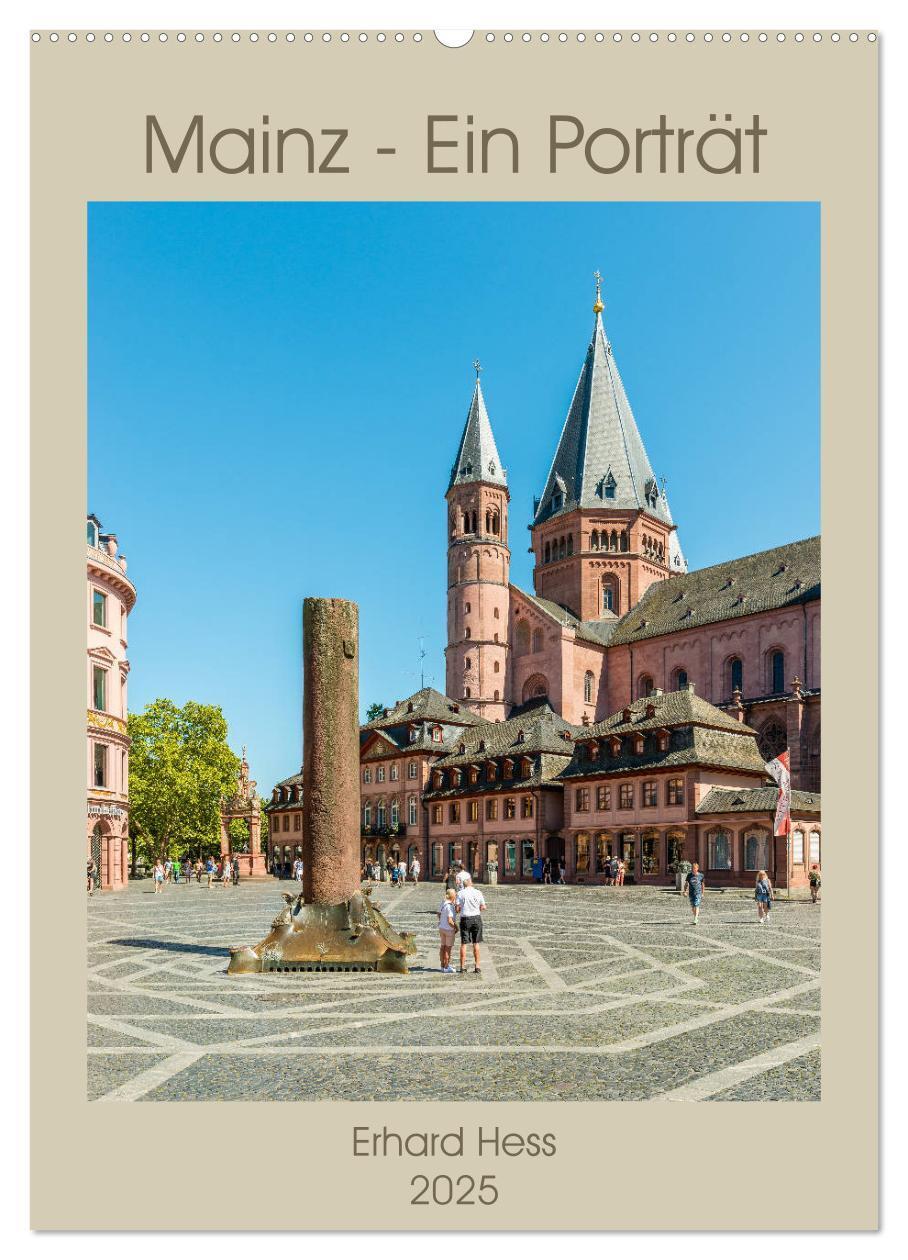 Cover: 9783435974467 | Mainz - Ein Porträt (Wandkalender 2025 DIN A2 hoch), CALVENDO...