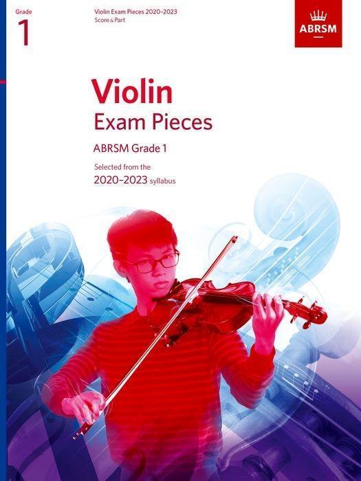 Cover: 9781786012449 | Violin Exam Pieces 2020-2023 Grade 1 | Score And Part | ABRSM | 2019