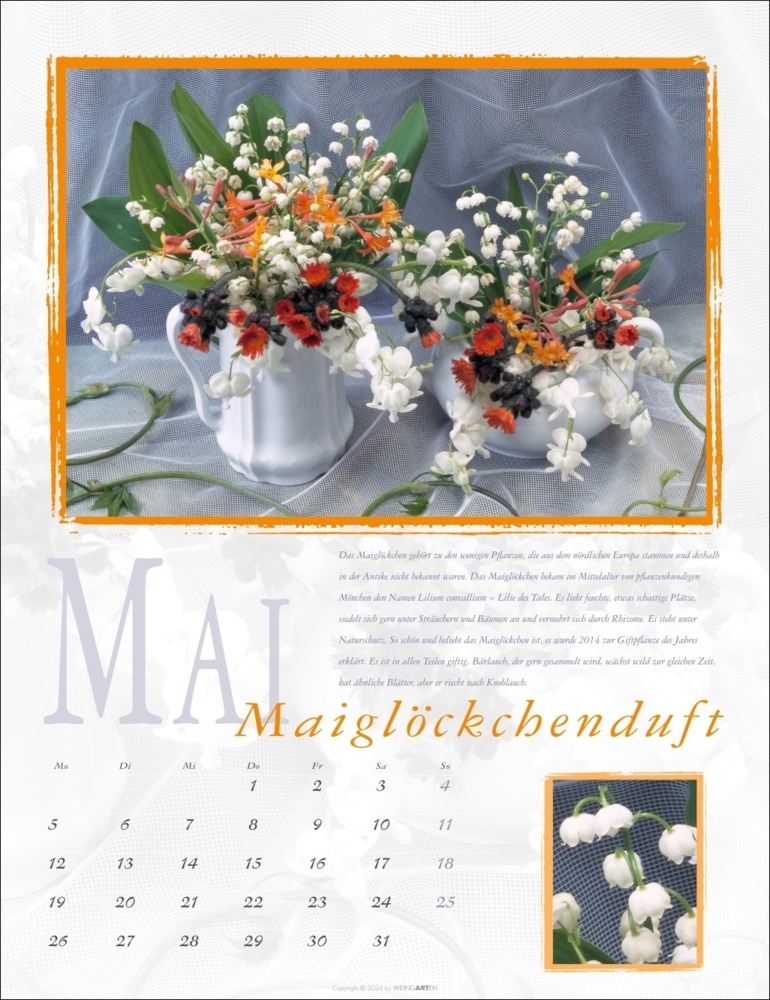 Bild: 9783839901373 | Duftkalender 2025 | Rita Bellmann | Kalender | Spiralbindung | 14 S.